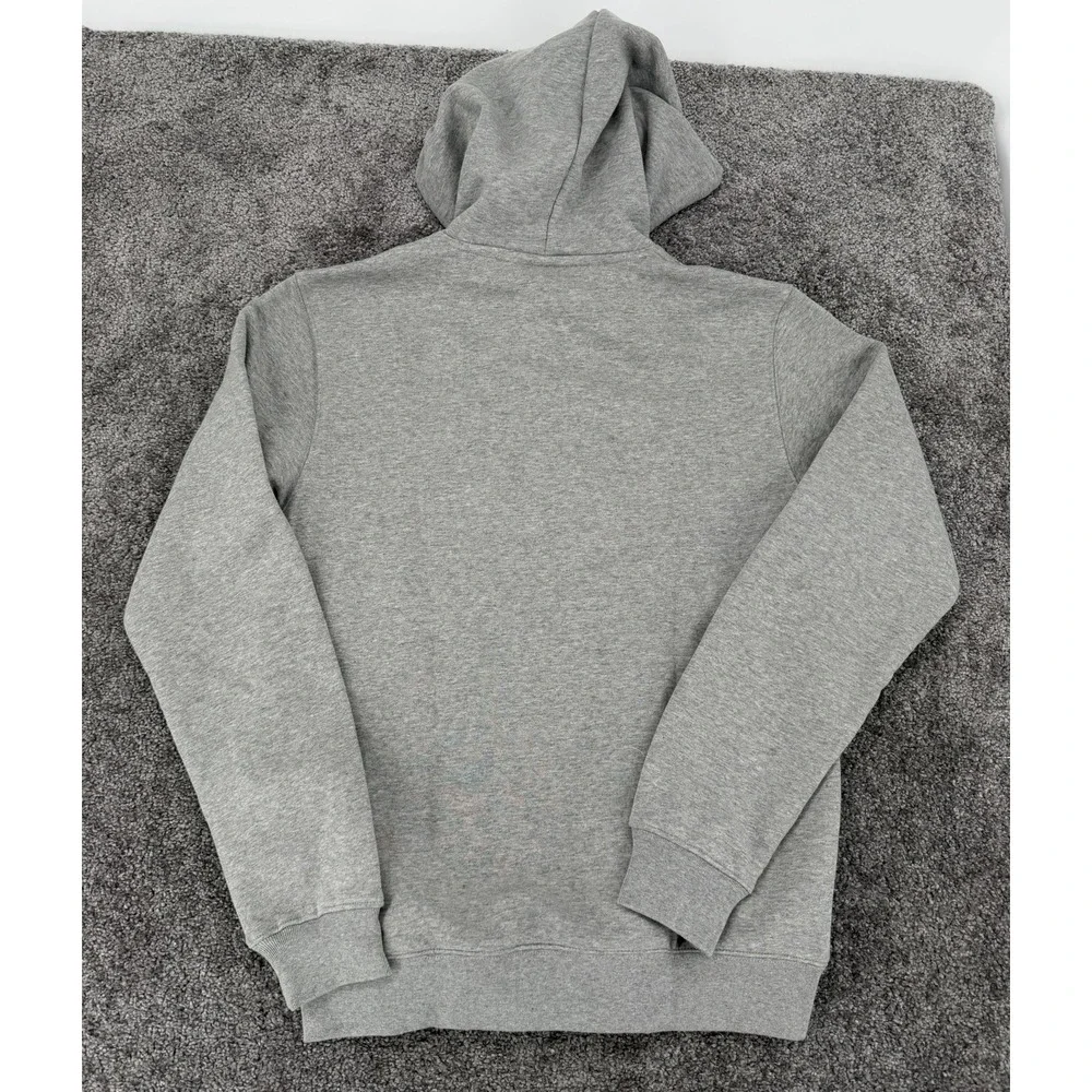 Adidas Originals Essential Hoodie Gray Trefoil Pullover NWT Men's Small IM4525